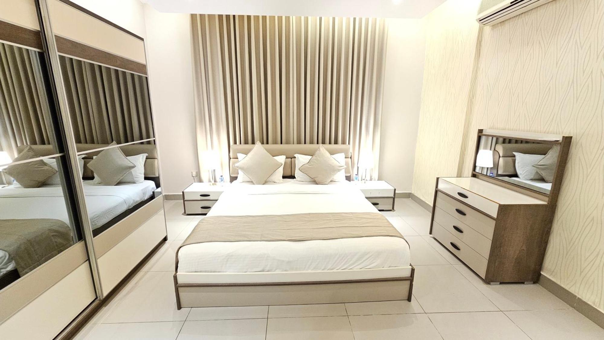 رحال البحر للشقق المخدومة Rahhal Albahr Serviced Apartments Yidda Exterior foto